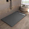 Piatto Doccia Mineralmarmo Griglia Laterale inox Antracite Moon Fai da te/Attrezzature per cucine e bagni/Attrezzature per bagni/Docce e componenti doccia/Piatti doccia StileBagno - Roma, Commerciovirtuoso.it