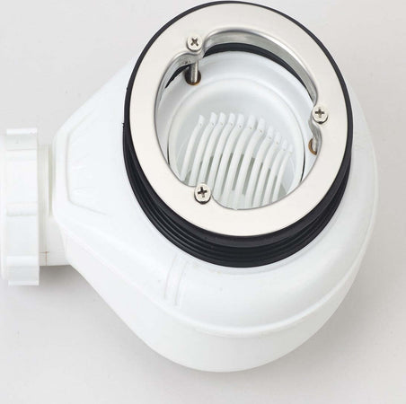 Piatto Doccia Mineralmarmo Griglia Laterale inox Bianco Moon Fai da te/Attrezzature per cucine e bagni/Attrezzature per bagni/Docce e componenti doccia/Piatti doccia StileBagno - Roma, Commerciovirtuoso.it