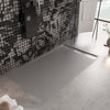 Piatto Doccia Mineralmarmo Griglia Laterale inox Grigio Chiaro Moon Fai da te/Attrezzature per cucine e bagni/Attrezzature per bagni/Docce e componenti doccia/Piatti doccia StileBagno - Roma, Commerciovirtuoso.it