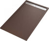 Piatto Doccia Mineralmarmo Griglia Laterale inox Marrone Moon Fai da te/Attrezzature per cucine e bagni/Attrezzature per bagni/Docce e componenti doccia/Piatti doccia StileBagno - Roma, Commerciovirtuoso.it