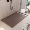 Piatto Doccia Mineralmarmo Griglia Laterale inox Marrone Moon Fai da te/Attrezzature per cucine e bagni/Attrezzature per bagni/Docce e componenti doccia/Piatti doccia StileBagno - Roma, Commerciovirtuoso.it