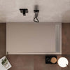 Piatto Doccia Mineralmarmo Griglia Laterale inox Sabbia Moon Fai da te/Attrezzature per cucine e bagni/Attrezzature per bagni/Docce e componenti doccia/Piatti doccia StileBagno - Roma, Commerciovirtuoso.it