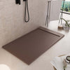 Piatto Doccia Mineralmarmo Griglia Laterale Marrone Unique Fai da te/Attrezzature per cucine e bagni/Attrezzature per bagni/Docce e componenti doccia/Piatti doccia StileBagno - Roma, Commerciovirtuoso.it