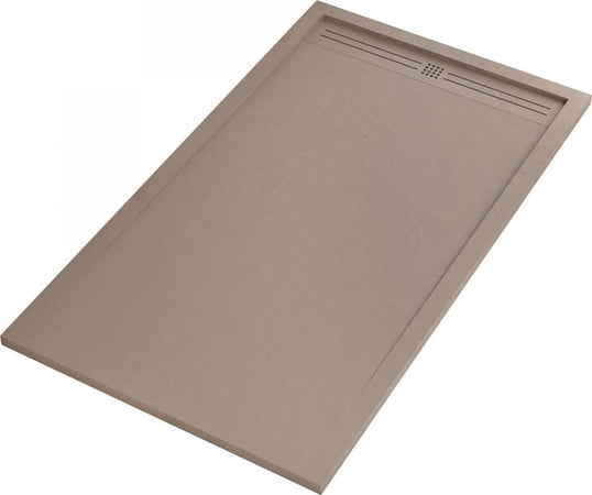 Piatto Doccia Mineralmarmo Griglia Laterale Moka Sun Fai da te/Attrezzature per cucine e bagni/Attrezzature per bagni/Docce e componenti doccia/Piatti doccia StileBagno - Roma, Commerciovirtuoso.it