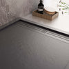 Piatto Doccia Mineralmarmo Griglia Laterale Nero Sun Fai da te/Attrezzature per cucine e bagni/Attrezzature per bagni/Docce e componenti doccia/Piatti doccia StileBagno - Roma, Commerciovirtuoso.it