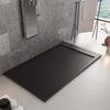 Piatto Doccia Mineralmarmo Griglia Laterale Nero Unique Fai da te/Attrezzature per cucine e bagni/Attrezzature per bagni/Docce e componenti doccia/Piatti doccia StileBagno - Roma, Commerciovirtuoso.it