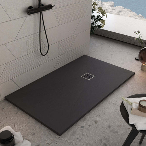 Piatto Doccia Mineralmarmo Nero modello Roma Fai da te/Attrezzature per cucine e bagni/Attrezzature per bagni/Docce e componenti doccia/Piatti doccia StileBagno - Roma, Commerciovirtuoso.it