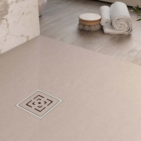 Piatto Doccia Mineralmarmo Sabbia modello Roma Piatto doccia Moderno Beige effetto marmo Fai da te/Attrezzature per cucine e bagni/Attrezzature per bagni/Docce e componenti doccia/Box doccia StileBagno - Roma, Commerciovirtuoso.it