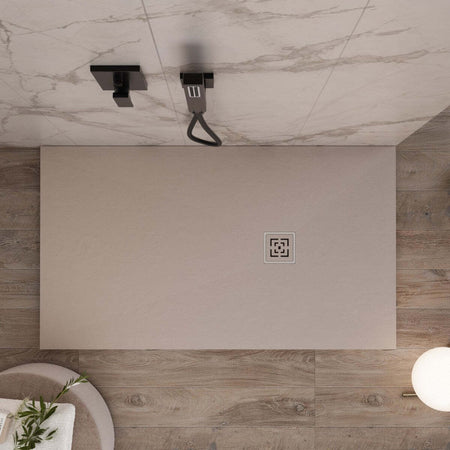 Piatto Doccia Mineralmarmo Sabbia modello Roma Piatto doccia Moderno Beige effetto marmo Fai da te/Attrezzature per cucine e bagni/Attrezzature per bagni/Docce e componenti doccia/Box doccia StileBagno - Roma, Commerciovirtuoso.it