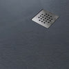 Piatto-Doccia-Resina-finitura-Ardesia-Antracite-con-griglia-inox-NATURE