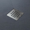Piatto-Doccia-Resina-finitura-Ardesia-Antracite-con-griglia-inox-NATURE
