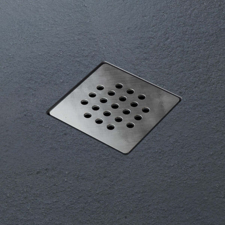 Piatto-Doccia-Resina-finitura-Ardesia-Antracite-con-griglia-inox-NATURE