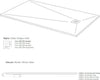 Piatto-Doccia-Resina-finitura-Ardesia-Bianco-con-griglia-inox-NATURE