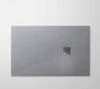Piatto-Doccia-Resina-finitura-Ardesia-Grigio-con-griglia-inox-NATURE