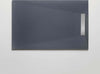 Piatto-Doccia-Resina-finitura-Pietra-Antracite-con-griglia-inox-PURE