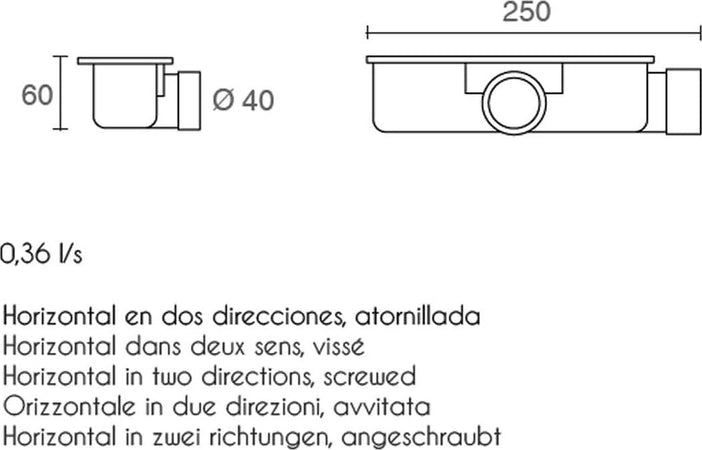 Piatto-Doccia-Resina-finitura-Pietra-Antracite-con-griglia-inox-PURE