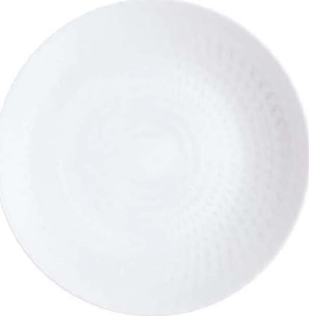 Piatto-fondo-Pampille-bianco-20-cm-LUMINARC