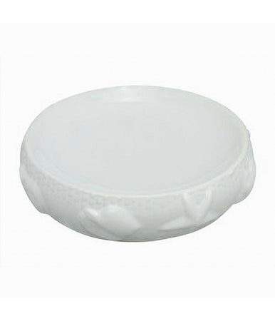 Piatto Piattino Porta Sapone Arredo Per Bagno Bianca Decorata Stile Marino 79283