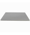 Piatto Piattino Porta Sapone Saponetta Arredo Bagno Grigio Decoro Plissè 59091
