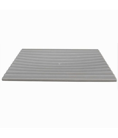 Piatto Piattino Porta Sapone Saponetta Arredo Bagno Grigio Decoro Plissè 59091