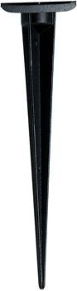 Picchetto-Di-Supporto-Da-Esterno-Moderno-Alluminio-Nero-H16,8Cm