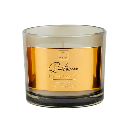 Candela profumata con confezione in vetro decorazioni e profumazione per ambienti