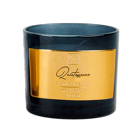 Candela profumata con confezione in vetro decorazioni e profumazione per ambienti