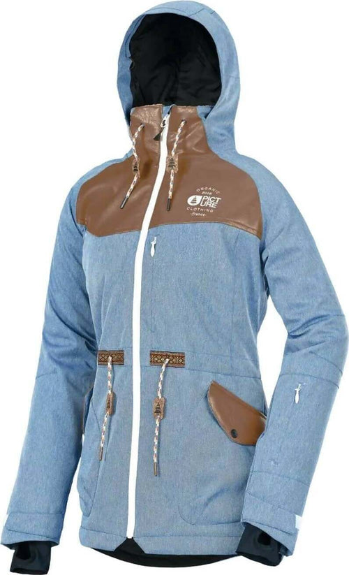 Picture Giacca Neve Da Donna Giacca Neva Con Cappuccio E Zip Rivestimento Isolante Con Fodera in Felpa Sherpa Zip Di Ventilazione Sport e tempo libero/Attività ricreative all'aperto/Sport invernali/Snowboard/Abbigliamento/Donna/Giacche Snotshop - Roma, Commerciovirtuoso.it