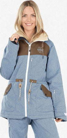 Picture Giacca Neve Da Donna Giacca Neva Con Cappuccio E Zip Rivestimento Isolante Con Fodera in Felpa Sherpa Zip Di Ventilazione Sport e tempo libero/Attività ricreative all'aperto/Sport invernali/Snowboard/Abbigliamento/Donna/Giacche Snotshop - Roma, Commerciovirtuoso.it