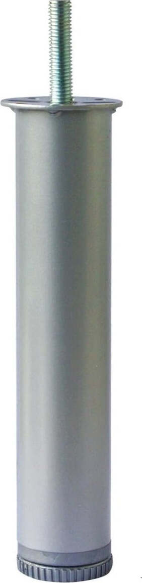 PIEDE-RETE-LETTO-GRIGIO-H20-CM-DIAMETRO-40CM-REGOLABILE