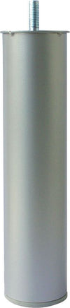 PIEDE-TONDO-IN-METALLO-PER-RETI-LETTO-D.60MM-H250MM-GRIGIO