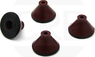 Piedini-x4-Amaranto-in-Gomma-per-Luxury-20,-22,-250-GL,-275-GS,-300-ES