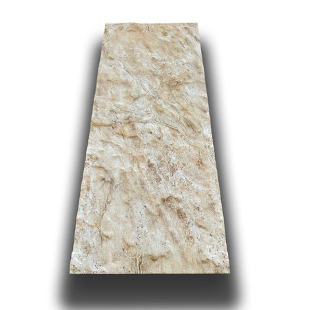 CAPPOTTO esterno - interno  isolante in STYROFOAM 3D da 2cm con sabbiatura e malta 120x50cm SABBIA FOSSILE - Eternal Parquet