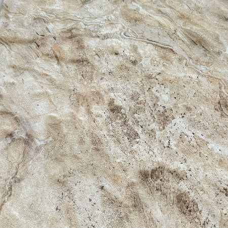 CAPPOTTO esterno - interno  isolante in STYROFOAM 3D da 2cm con sabbiatura e malta 120x50cm SABBIA FOSSILE - Eternal Parquet