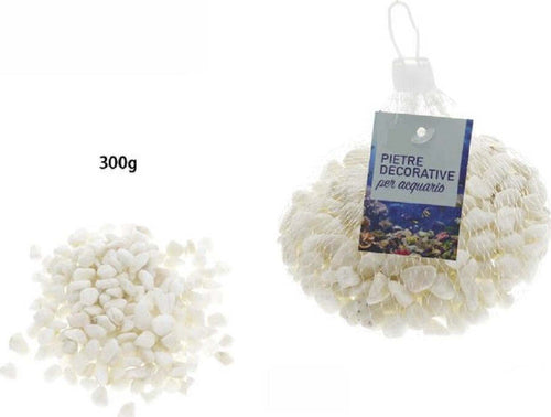 Pietre Decorative Per Acquario Bianche 300gr. Decorazione Piante Giardino 70249 Prodotti per animali domestici/Pesci e animali d'acqua/Arredo per acquario/Ciottoli decorativi Trade Shop italia - Napoli, Commerciovirtuoso.it
