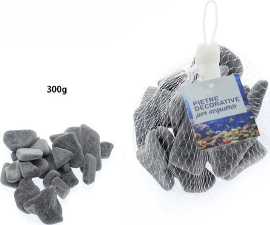 Pietre Decorative Sassi Acquario Grigi 300 Gr. Decorazione Piante Giardino 70264 Prodotti per animali domestici/Pesci e animali d'acqua/Arredo per acquario/Ciottoli decorativi Trade Shop italia - Napoli, Commerciovirtuoso.it