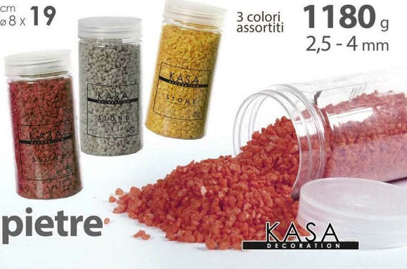 Pietre-Decorative-Vaso-Piante-Decoupage-1180gr-Renella-Colorate-2,5-4mm-823329