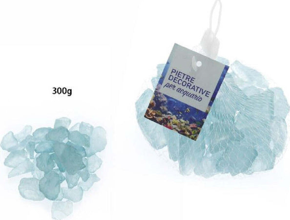 Pietre Sassi Sassolini Decorativi Azzurre Per Acquario 300 Gr. Decorazione 70275 Prodotti per animali domestici/Pesci e animali d'acqua/Arredo per acquario/Ciottoli decorativi Trade Shop italia - Napoli, Commerciovirtuoso.it