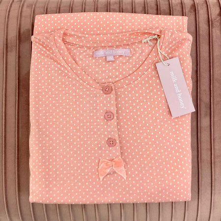 Pigiama Autunno/Inverno Donna Milk And Honey Bekind Cotone
