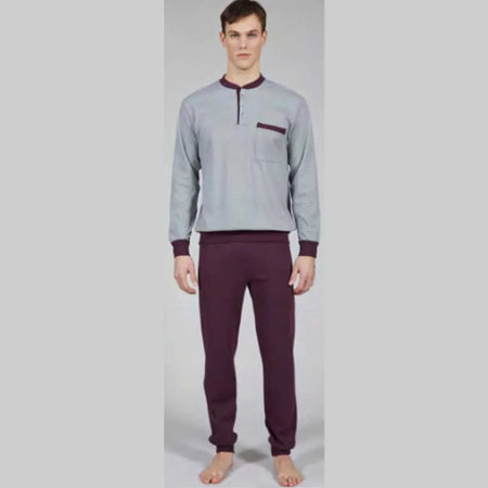 Pigiama Autunno/Inverno Uomo Bipbip 7150 100% Cotone Pettinato