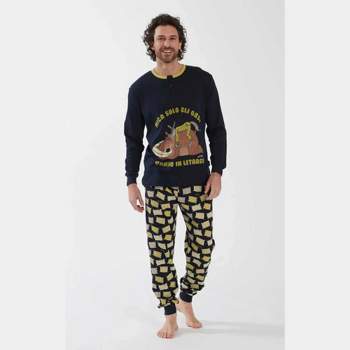 Pigiama Autunno/Inverno Uomo Happy People Letargo