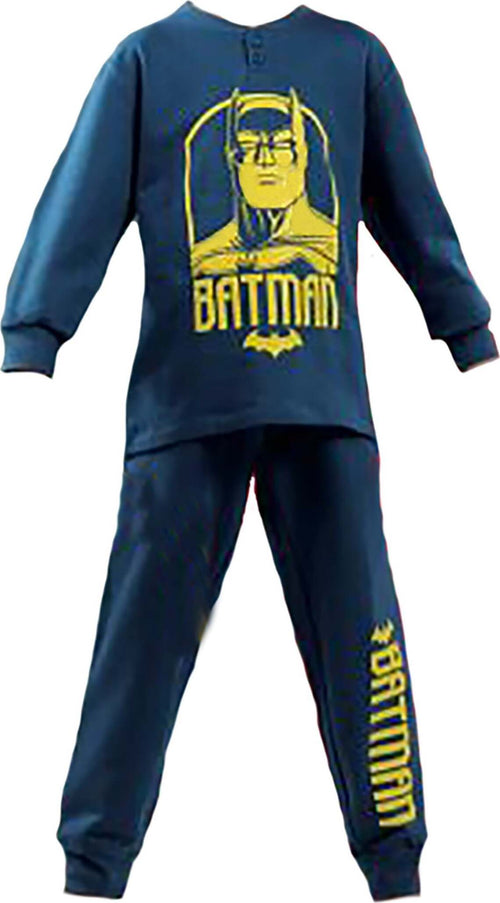Pigiama Batman interno felpato da 3 a 10 anni Inverno Moda/Bambini e ragazzi/Abbigliamento/Pigiami e vestaglie/Pigiami due pezzi Store Kitty Fashion - Roma, Commerciovirtuoso.it
