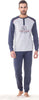 PIGIAMA DA UOMO RAGAZZO IN COTONE MAGLIA E PANTALONE A MANICHE LUNGHE Moda/Uomo/Abbigliamento/Pigiami e abbigliamento da notte/Pigiami due pezzi Trade Shop italia - Napoli, Commerciovirtuoso.it