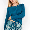 Pigiama Donna Autunno/Inverno Gisela 2/20304S – T-shirt e Pantaloni con Stampa a Contrasto