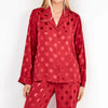 Pigiama Donna Autunno/Inverno Gisela 2/20325S – Camicia e Pantaloni a Pois in Viscosa