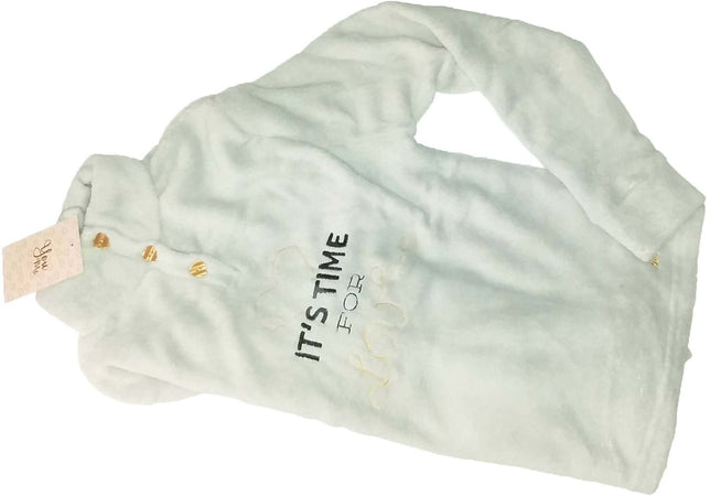 Pigiama Donna In Coral You&me Art. 282 In Pile Con Chiusura A 3 Bottoni A Due Pezzi Invernale Traspirante E Confortevole