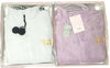 Pigiama Donna In Coral You&me Art. 285 In Pile Con Zip A Due Pezzi Lilla/grigio Perla Grigio Perla/ Nero Invernale Traspirante E Confortevole