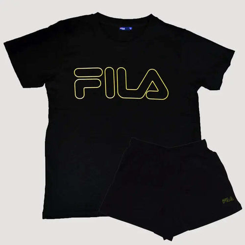 Pigiama donna mezza manica 100% cotone - Fila 4177