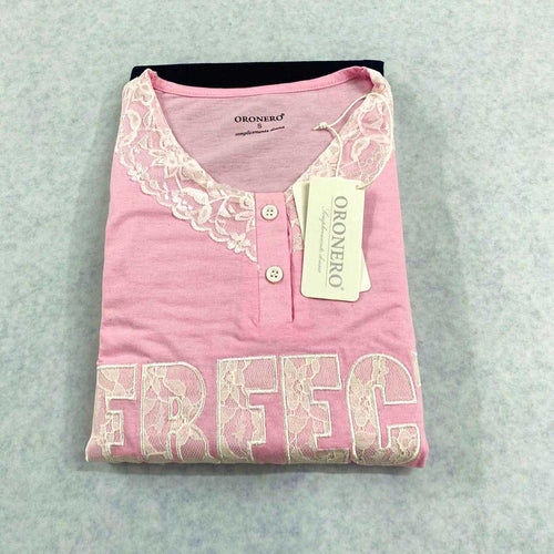 Pigiama Donna Oronero OD133 S Cotone
