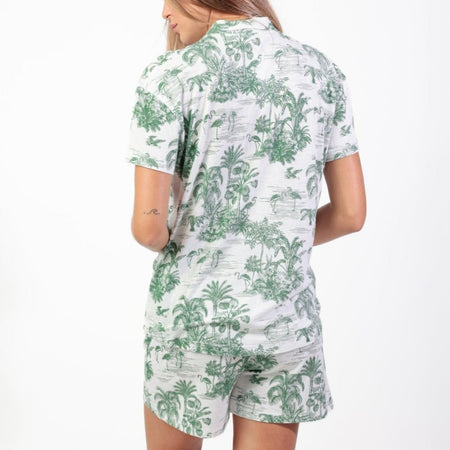 Pigiama Donna Admas 64129 Summer Paradise con Pantaloncino Primavera/Estate